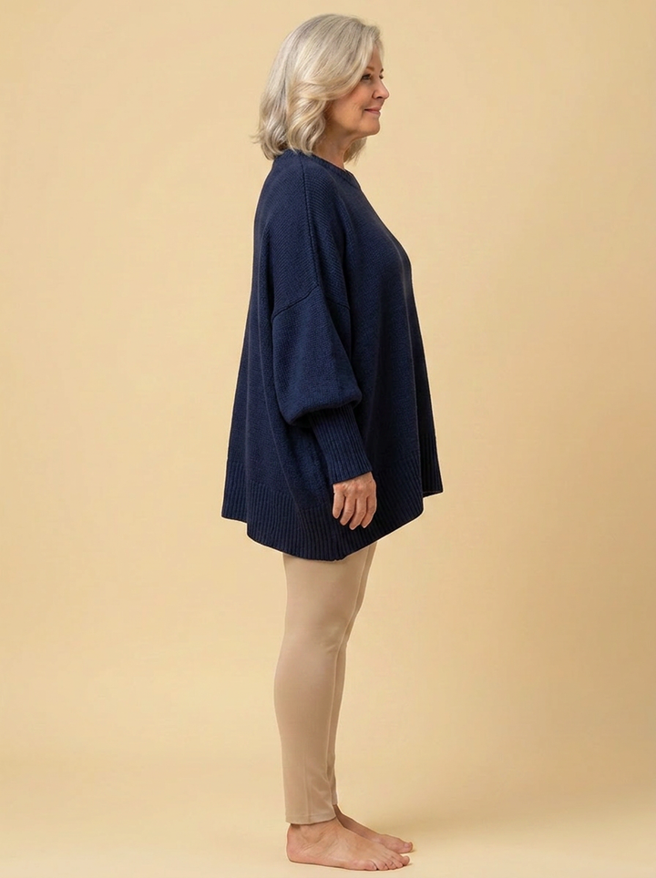 Aster | Oversized Poncho Sweater