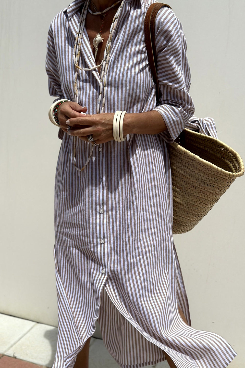 Sophia | The Must-Have Striped Shirt Dress