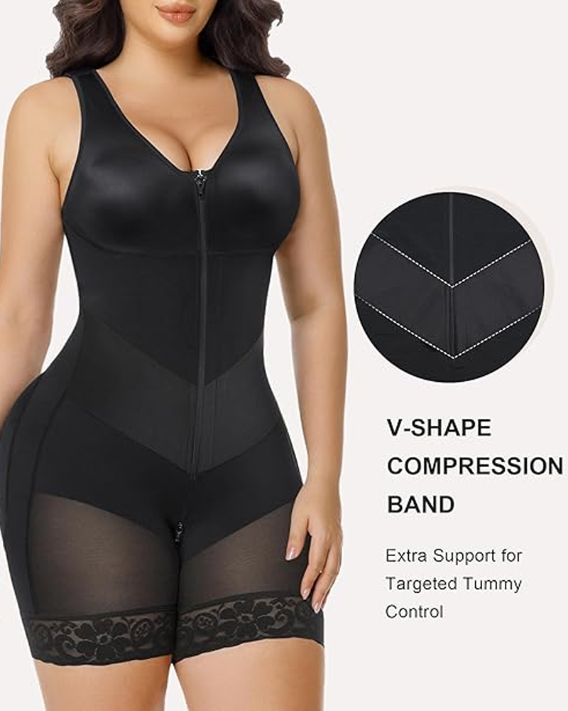 Cora | V-Shaped Tummy-Control Bodysuit