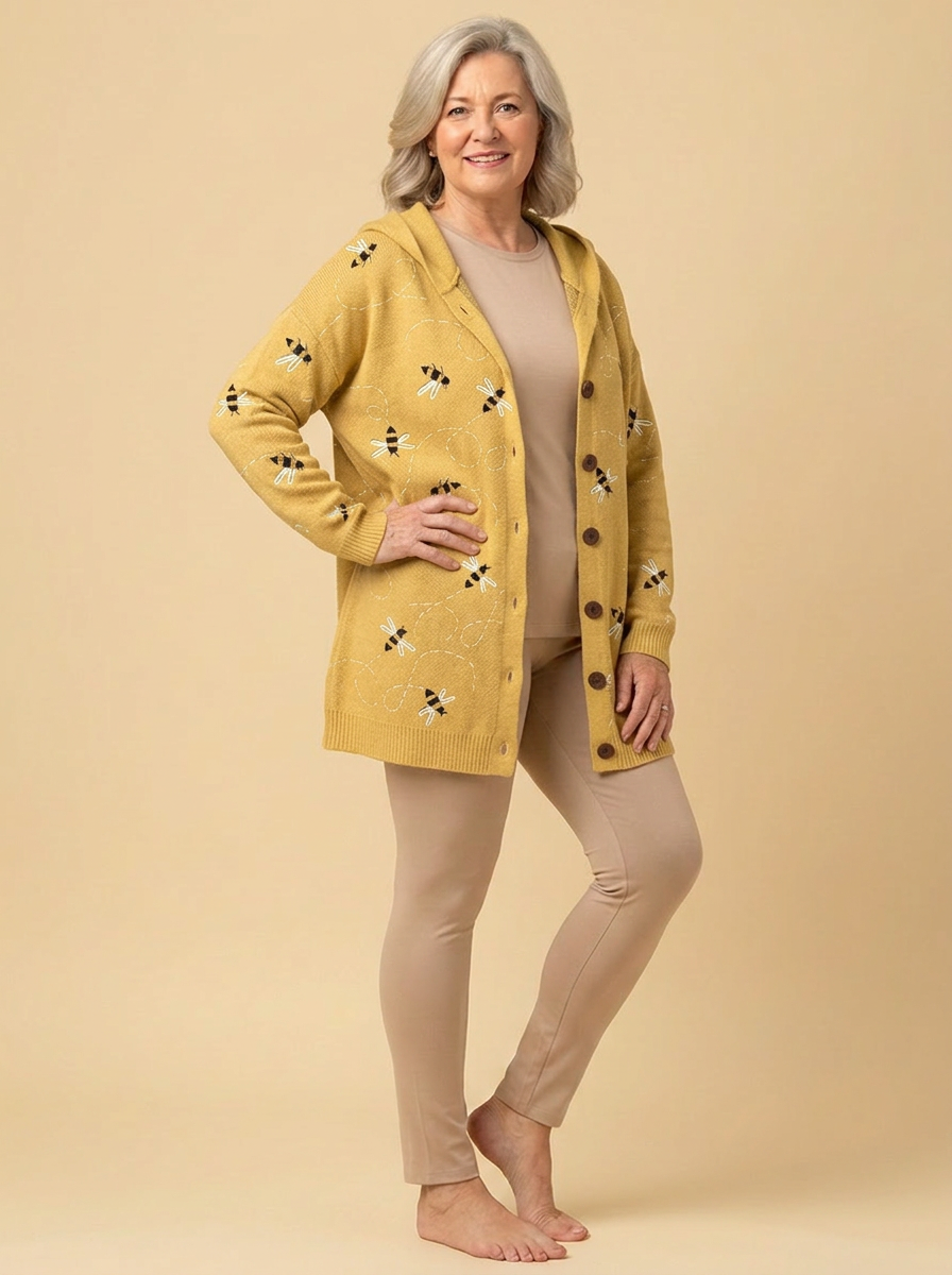Cassidy | Artistic Warm Long Cardigan