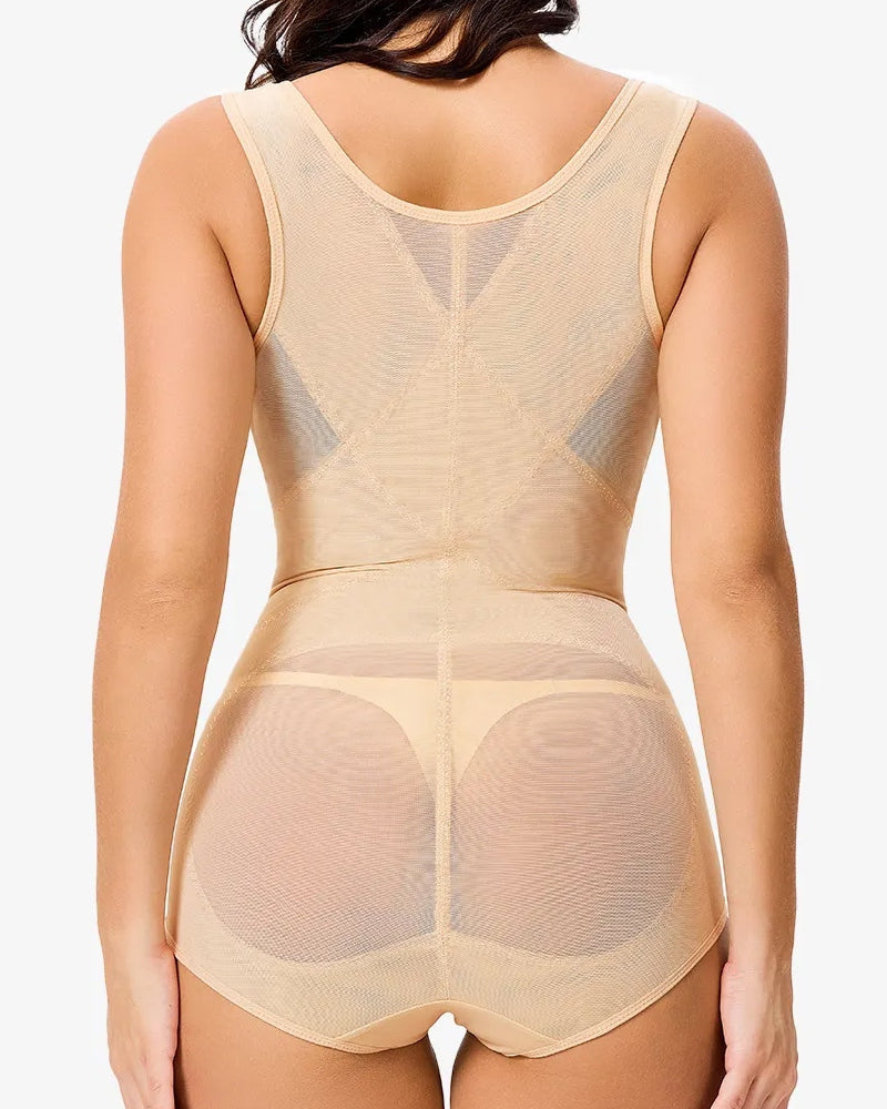 Prudence | Sheer-Mesh Control Bodysuit