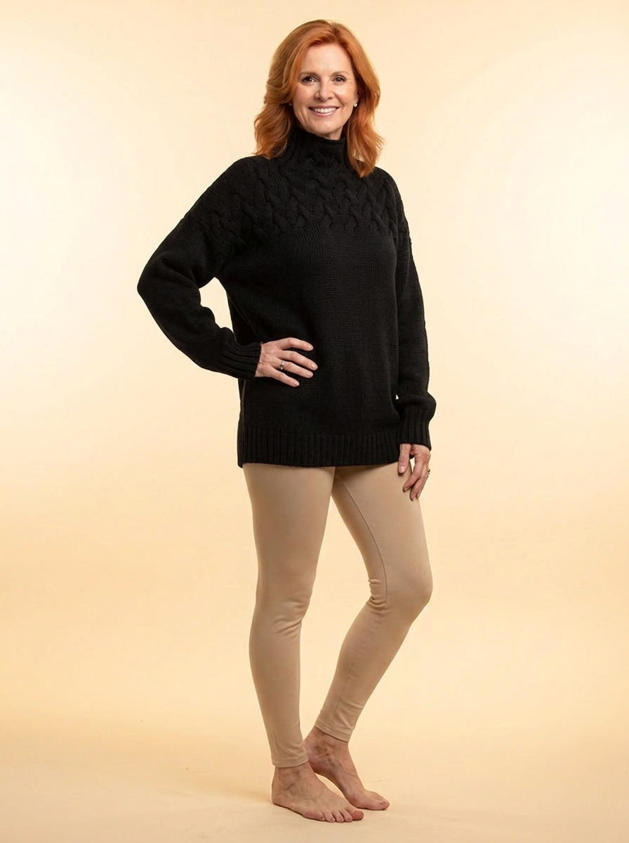 Elena | Warm Knitted Turtleneck