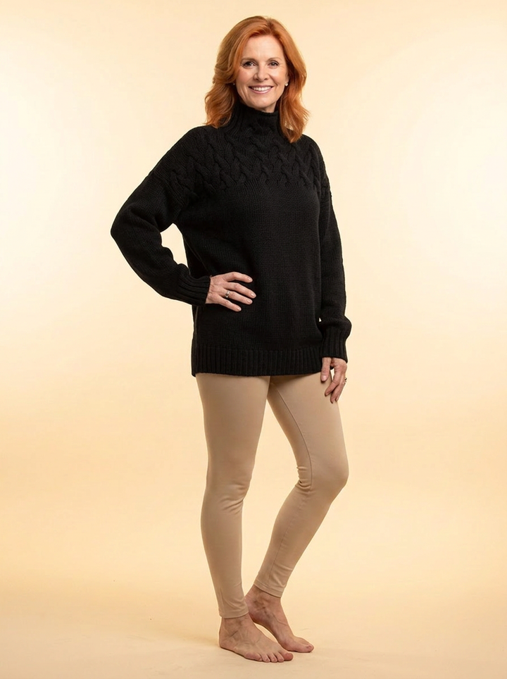 Elena | Warm Knitted Turtleneck