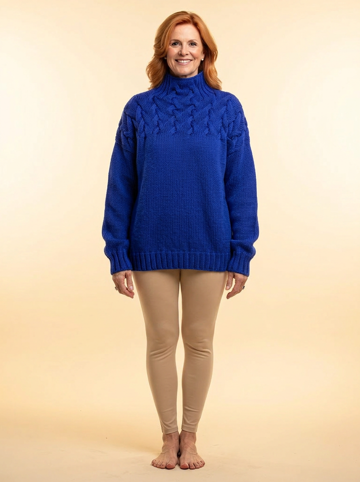 Elena | Warm Knitted Turtleneck