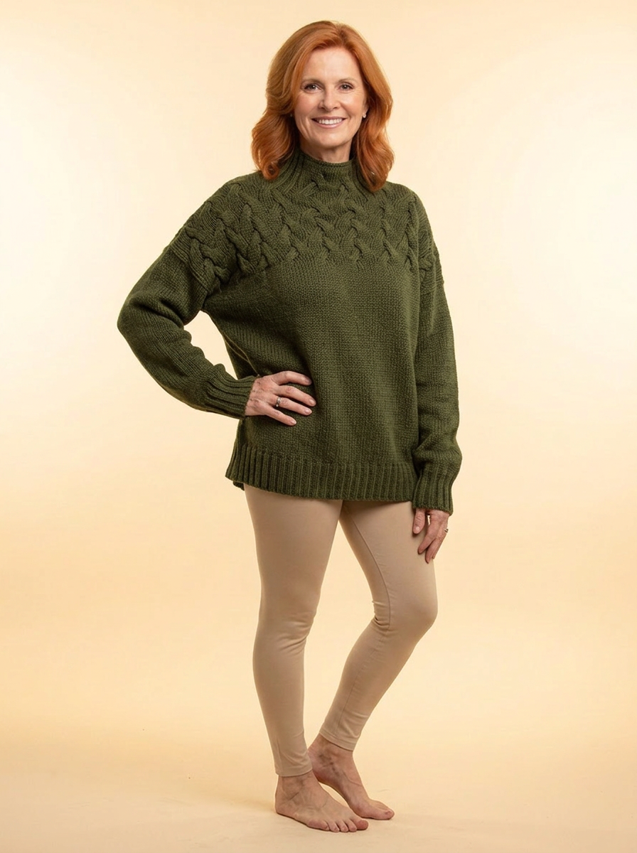 Elena | Warm Knitted Turtleneck