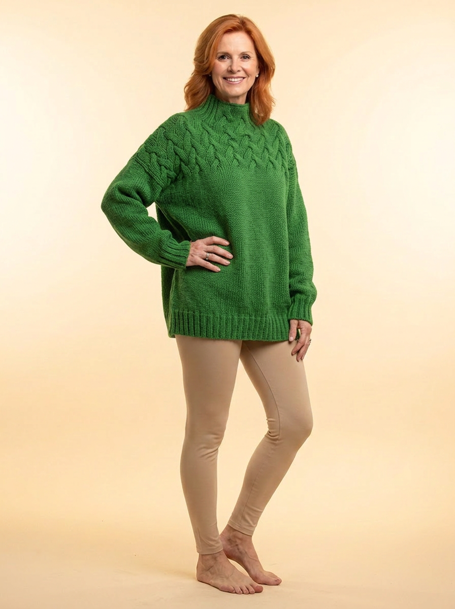Elena | Warm Knitted Turtleneck