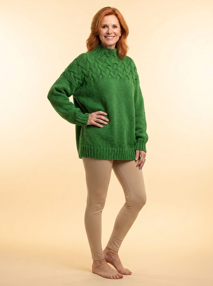 Elena | Warm Knitted Turtleneck