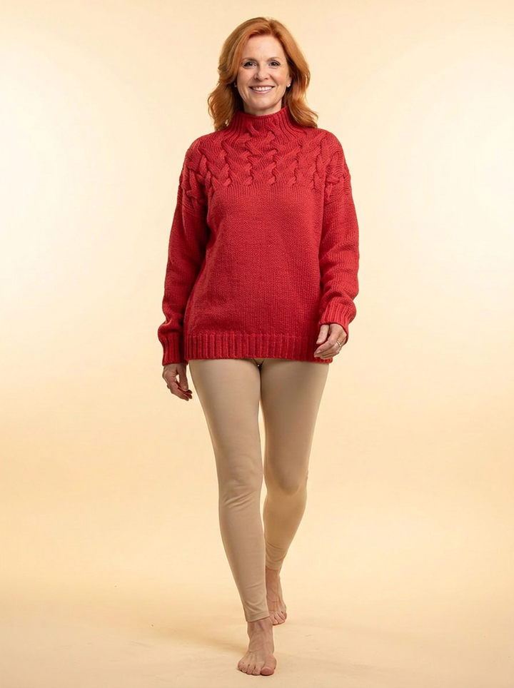 Elena | Warm Knitted Turtleneck