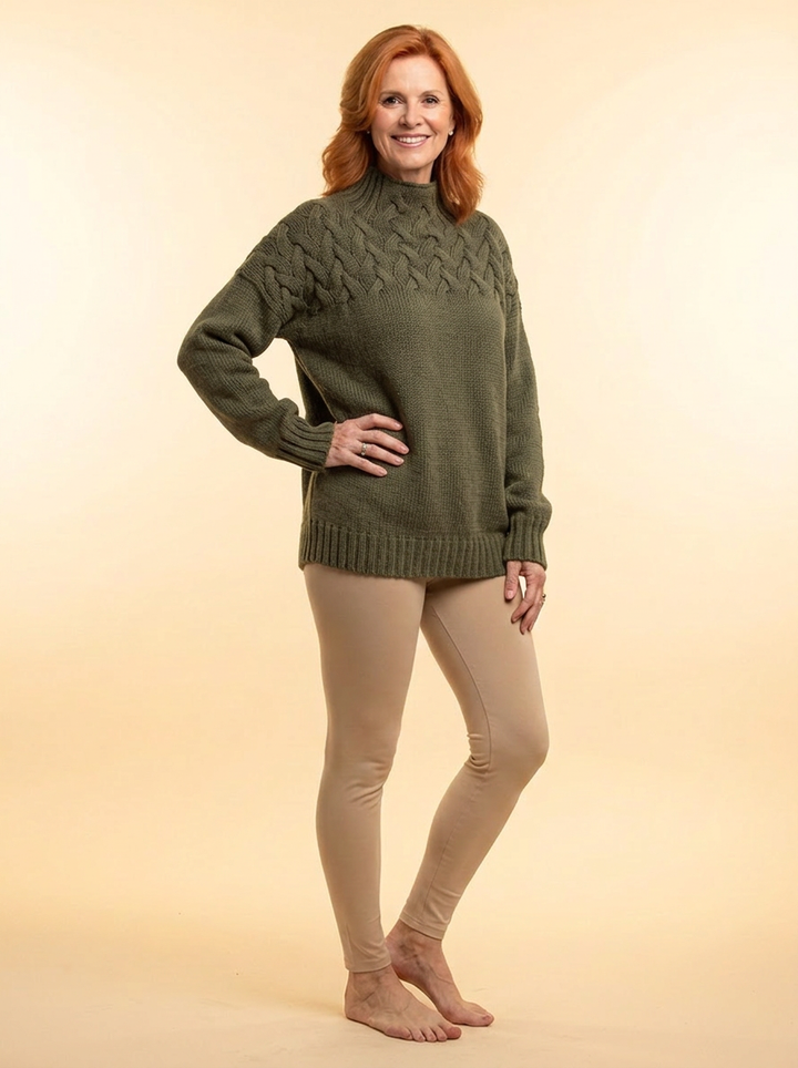 Elena | Warm Knitted Turtleneck