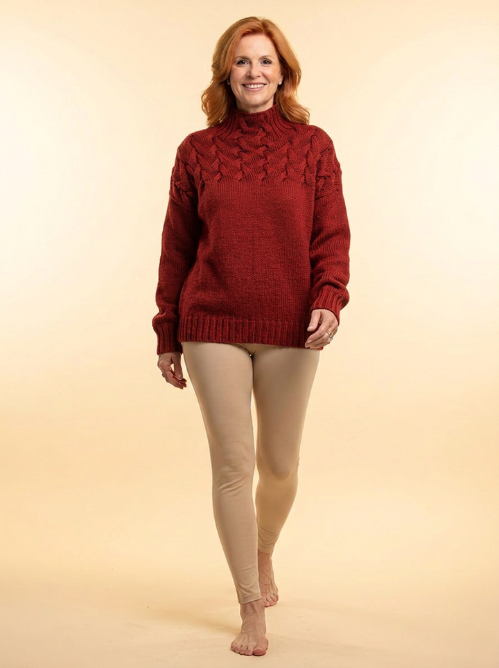 Elena | Warm Knitted Turtleneck