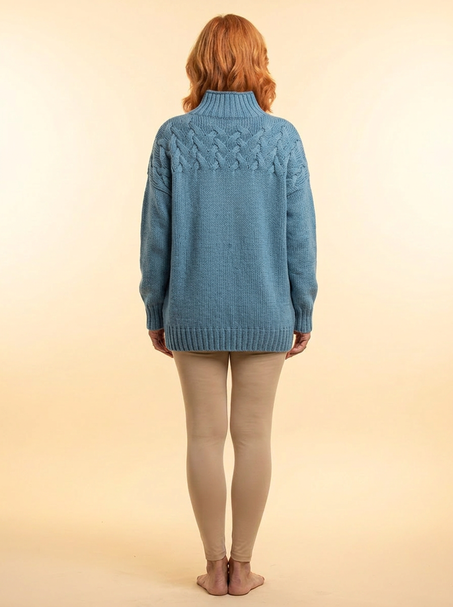 Elena | Warm Knitted Turtleneck