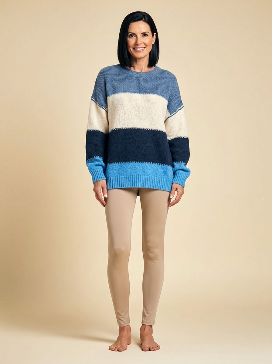 Harper | Women Spring Colorblock Sweater