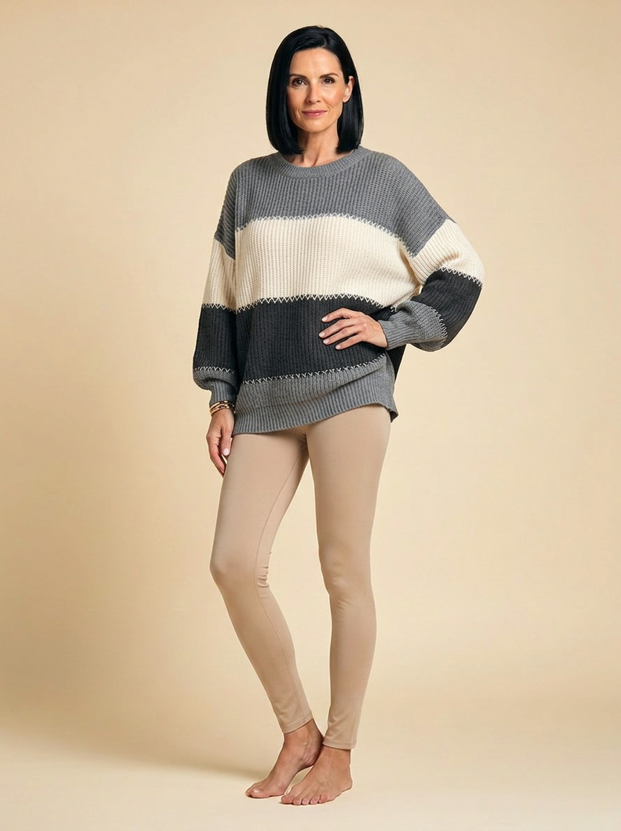 Harper | Women Spring Colorblock Sweater