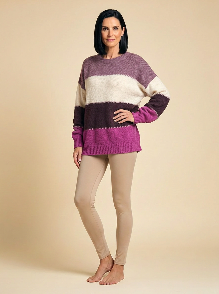 Harper | Women Spring Colorblock Sweater