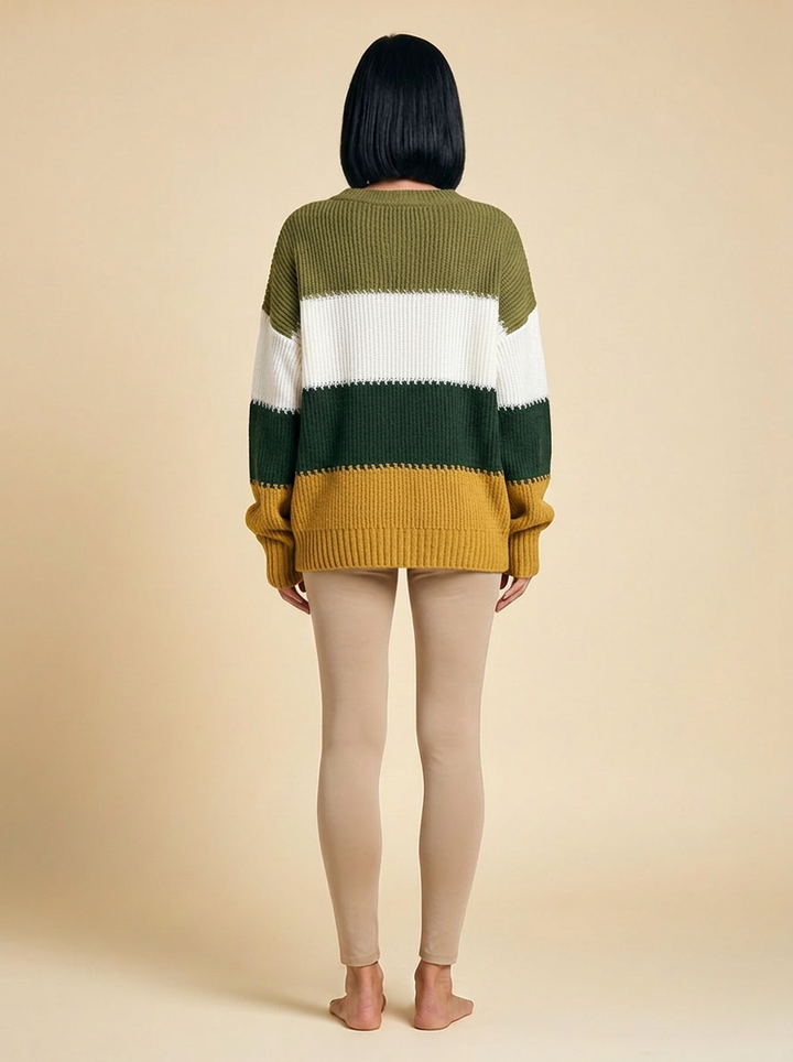 Harper | Women Spring Colorblock Sweater