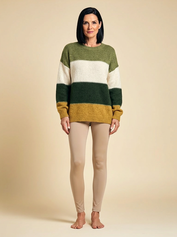 Harper | Women Spring Colorblock Sweater