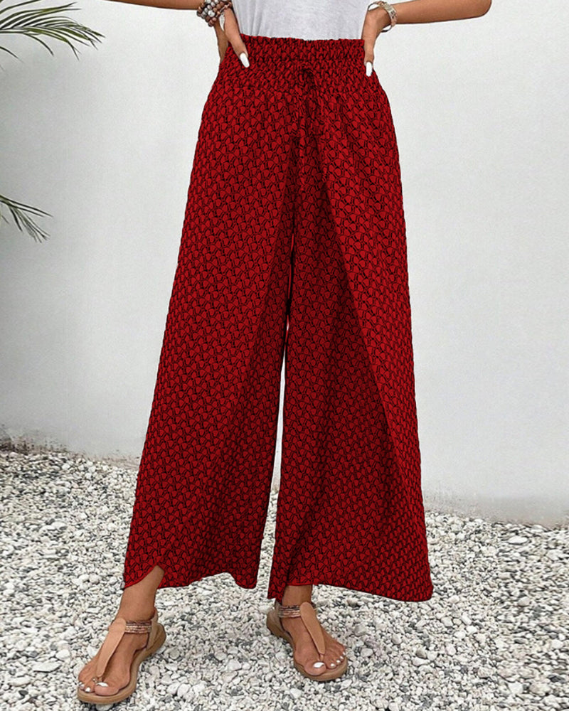 Veronique | Relaxed Wide Leg Trousers
