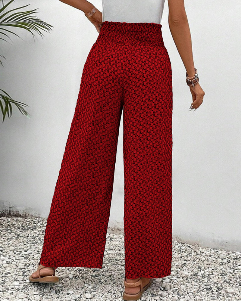 Veronique | Relaxed Wide Leg Trousers