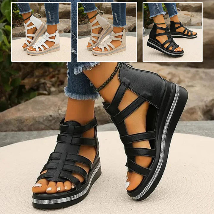 Evy | Wedge Spring Sandals